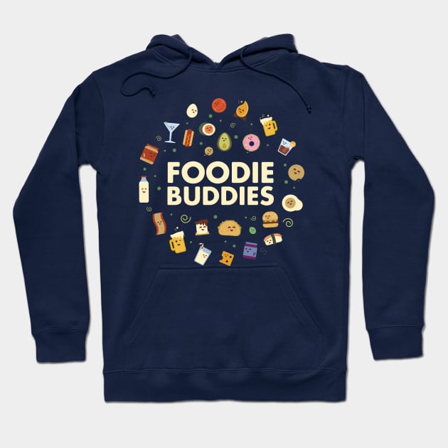 Foodie Buddies Potluck Hoodie by zacrizy